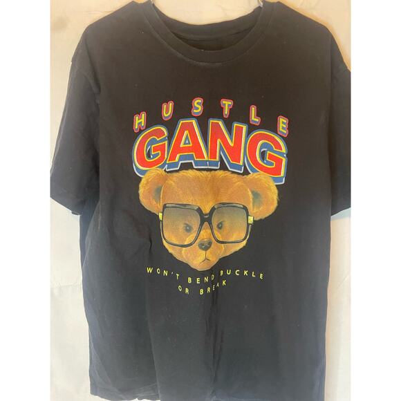 Hustle Gang Bear Glasses Black Men's XL - Picture 1 of 7